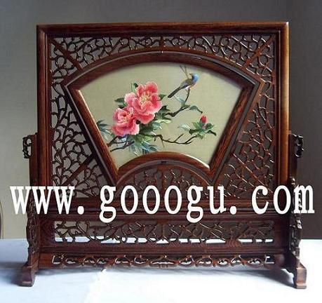 花鳥蘇繡 手工刺繡工藝品 中國(guó)特色禮品